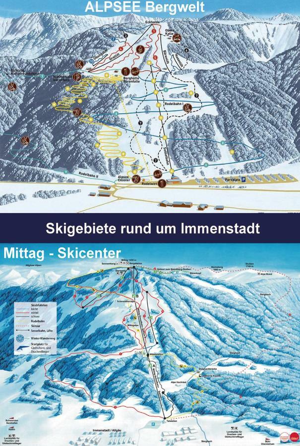 Appartemant Steineberg Immenstadt im Allgäu Eksteriør bilde